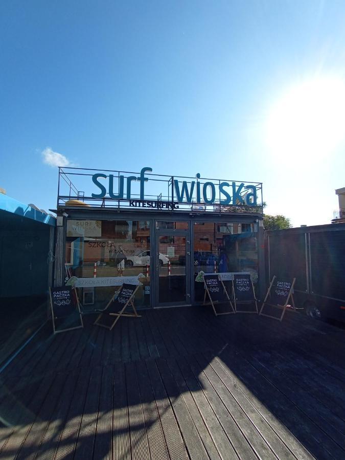 Апартаменты Przyczepa Niewiadow Surf Wioska Ястарня Экстерьер фото